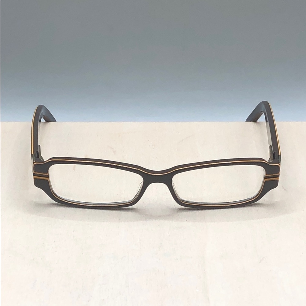 Gucci 2916 Glasses In Color Grn Cocoa Butter Brown Rectangular Unisex, Flaws